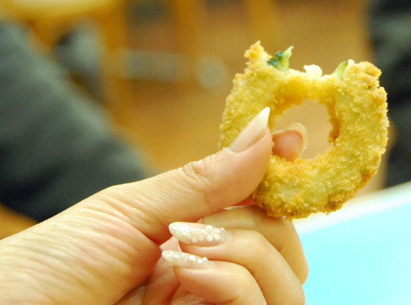 Goya Raspberry Rings The Quest for Japan’s Best Hamburger: Part 2 – Okinawa Jef | Japan: Stippy